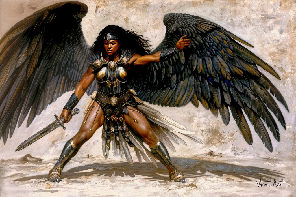 Winged Warrior Queen