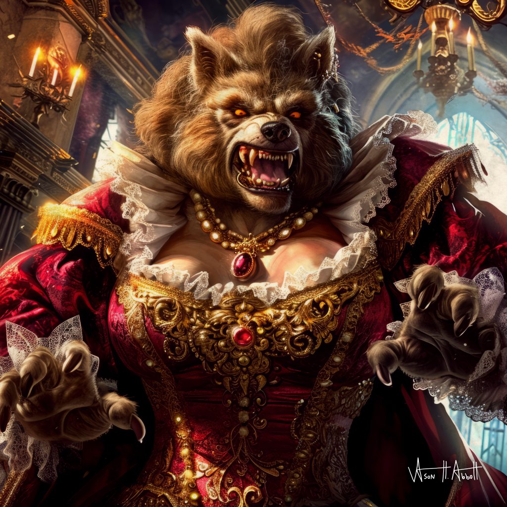 My. Countess, what big... eyes you have!